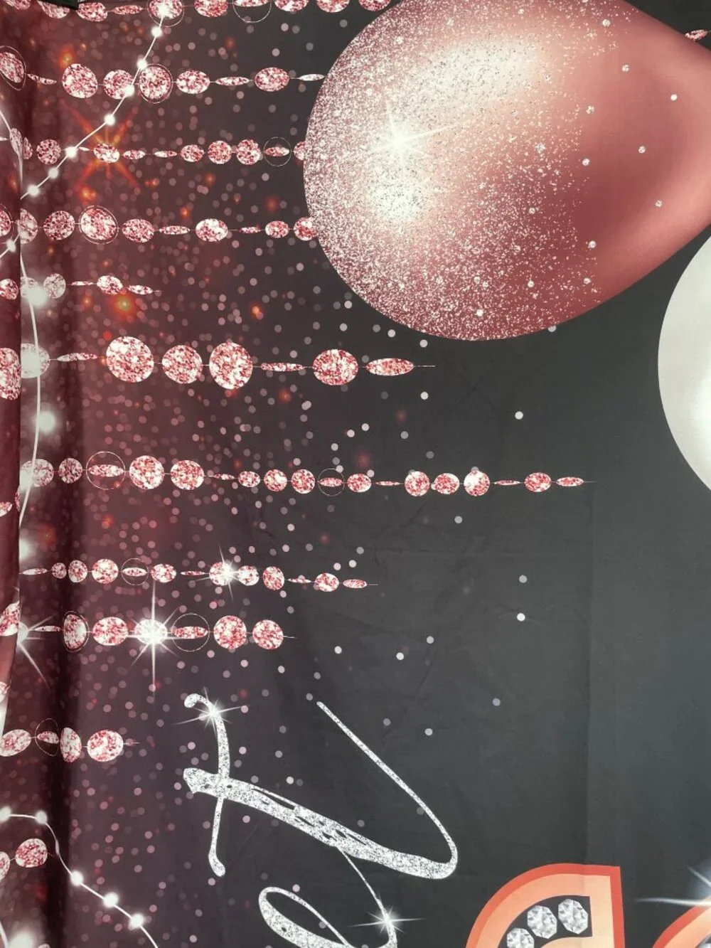 Sweet 16 Happy Birthday Party Backdrop Banner